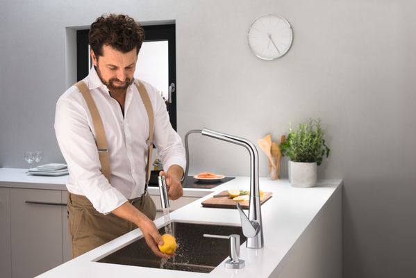 Hansgrohe Spülmittelspender A71, Farbe chrom Bild 5
