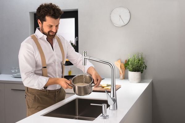 Hansgrohe Spülmittelspender A71, Farbe chrom Bild 6