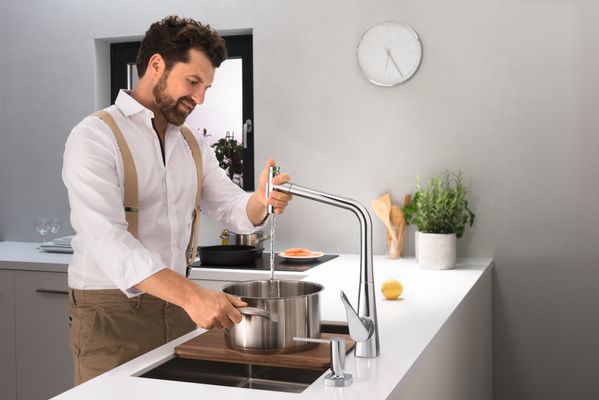 Hansgrohe Spülmittelspender A71, Farbe chrom Bild 7