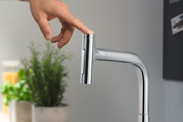 Hansgrohe 2-Loch SPTM 200 Metris Select M71 Ausziehbrause 2jet sBox, 320 mm, Farbe chrom Bild 7