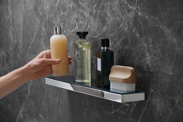 Hansgrohe Ablage 500 Rainfinity, 28 x 502 x 84 mm, Farbe chrom Bild 3