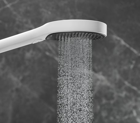 Hansgrohe Handbrause Rainfinity 130 3jet matt, 132 mm, Farbe weiß Bild 5