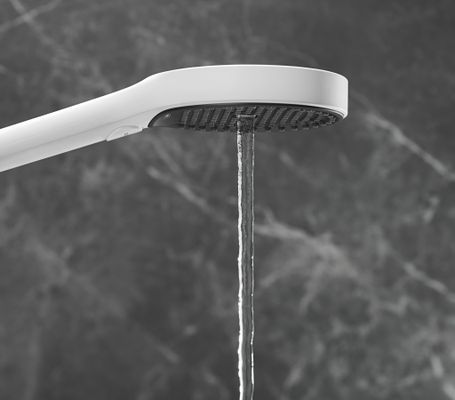 Hansgrohe Handbrause Rainfinity 130 3jet matt, 132 mm, Farbe weiß Bild 6