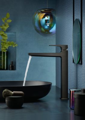 Hansgrohe Waschtischmischer 260 Metropol, mit Push-Open Ablaufgarnitur BBC, Farbe black chrome Bild 3
