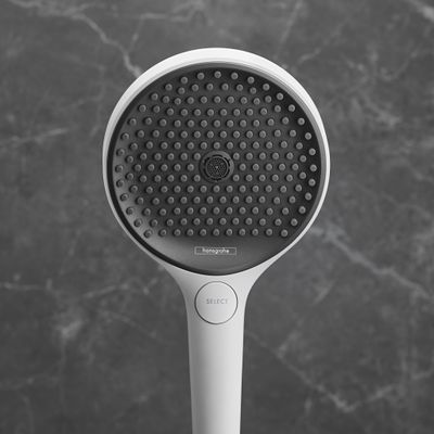 Hansgrohe Handbrause Rainfinity 130 3jet matt, 132 mm, Farbe weiß Bild 10