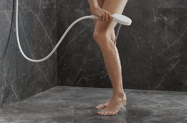 Hansgrohe Handbrause Rainfinity 130 3jet matt, 132 mm, Farbe weiß Bild 11