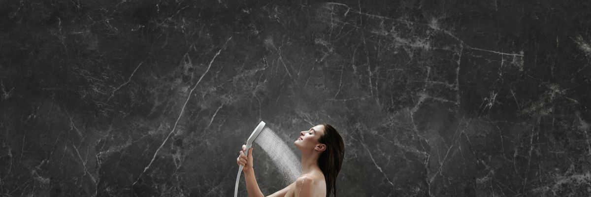 Hansgrohe Handbrause Rainfinity 130 3jet matt, 132 mm, Farbe weiß Bild 12