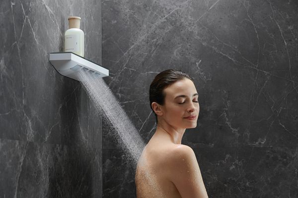 Hansgrohe Schulterbrause Rainfinity 500 1jet, inklusiveAblage, Gr, 81 x 79 mm, Farbe chrom Bild 6