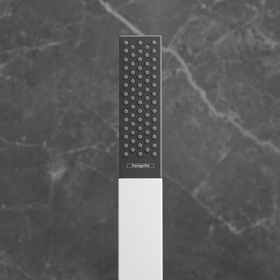 Hansgrohe Handbrause Rainfinity 1jet matt, Farbe weiß Bild 5