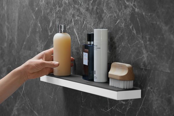 Hansgrohe Ablage 500 Rainfinity matt, 28 x 502 x 84 mm, Farbe weiß Bild 4