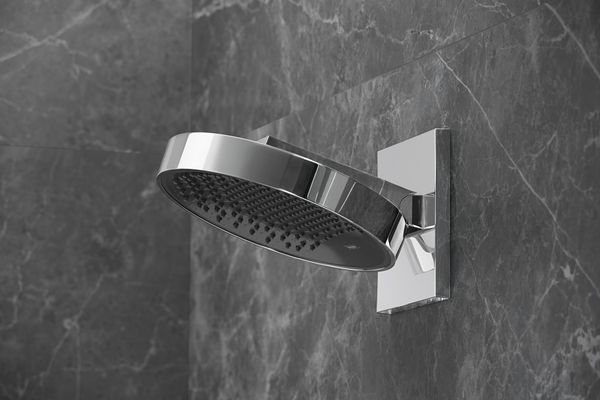 Hansgrohe Kopfbrause Rainfinity 250 1jet Wandmontage, 168 x 250 x 273 x 273 mm, Farbe chrom Bild 5