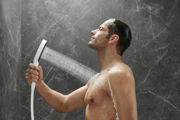 Hansgrohe Handbrause Rainfinity 130 3jet matt, 132 mm, Farbe weiß Bild 16