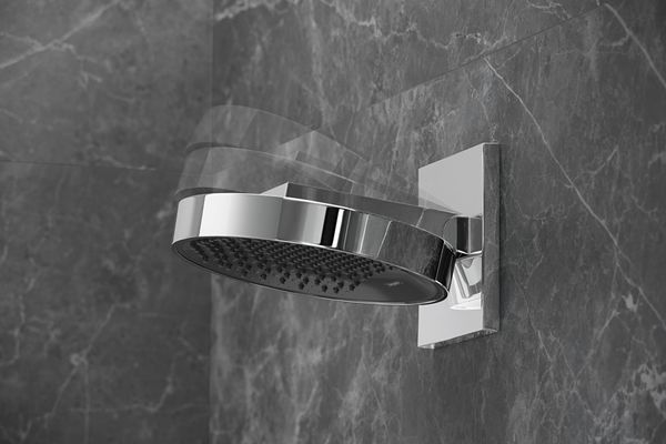 Hansgrohe Kopfbrause Rainfinity 250 1jet Wandmontage, 168 x 250 x 273 x 273 mm, Farbe chrom Bild 7