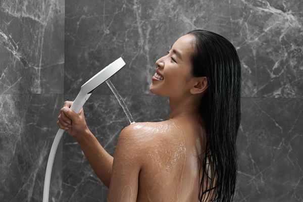 Hansgrohe Handbrause Rainfinity 130 3jet matt, 132 mm, Farbe weiß Bild 20