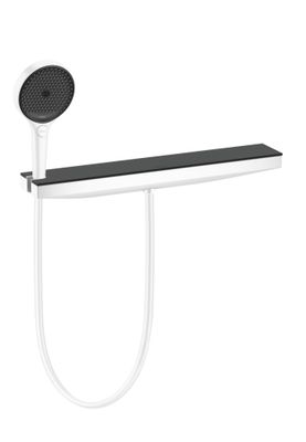 Hansgrohe Schlauchanschluss Rainfinity Porter 500, mit Ablage L, matt, Farbe weiß Bild 2