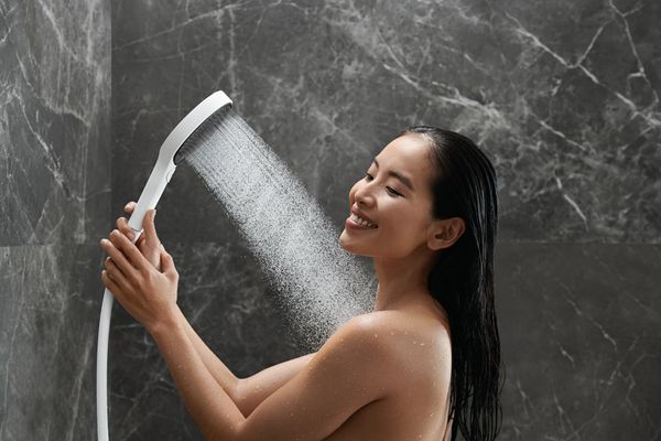 Hansgrohe Handbrause Rainfinity 130 3jet matt, 132 mm, Farbe weiß Bild 21