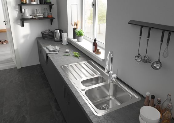 Hansgrohe Spültischmischer 220 Focus M42 Ausziehbrause 2jet, 400 mm, Farbe chrom Bild 9