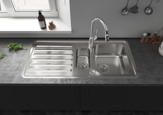 Hansgrohe Spültischmischer 220 Focus M42 Ausziehbrause 2jet, 400 mm, Farbe chrom Bild 10