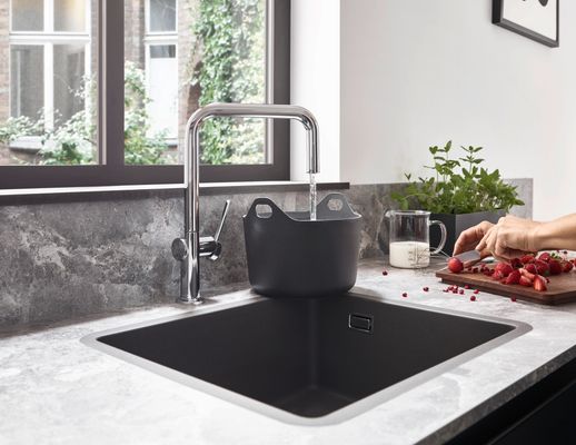 Hansgrohe Spültischmischer U 220 Talis M54 1jet, 339 mm, Farbe chrom Bild 3