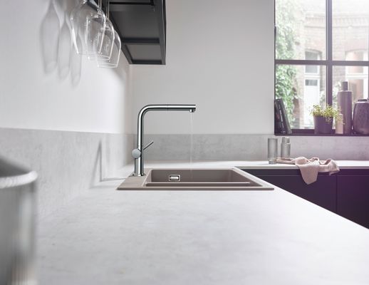 Hansgrohe Spültischmischer 270 Talis M54 Ausziehauslauf 1jet sBox, 296 mm, Farbe chrom Bild 4