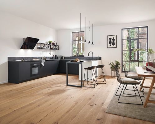 Hansgrohe Spültischmischer 210 Talis M54 Ausziehbrause 2jet matt, 435 mm, Farbe schwarz Bild 10