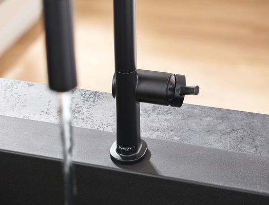 Hansgrohe Spültischmischer 210 Talis M54 Ausziehbrause 2jet matt, 435 mm, Farbe schwarz Bild 4