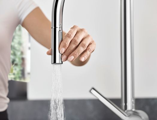 Hansgrohe Spültischmischer 210 Talis M54 Ausziehbrause 2jet sBox, 435 mm, Farbe chrom Bild 3