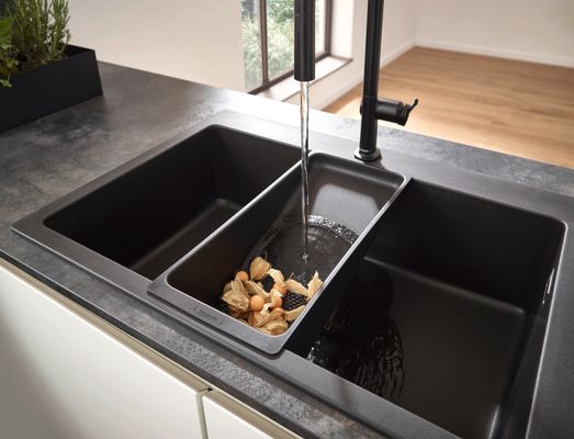 Hansgrohe Spültischmischer 210 Talis M54 Ausziehbrause 2jet matt, 435 mm, Farbe schwarz Bild 15