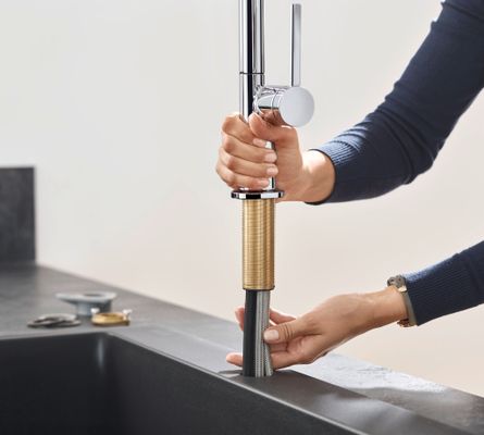 Hansgrohe Spültischmischer 210 Talis M54 Ausziehbrause 2jet sBox, 435 mm, Farbe chrom Bild 6