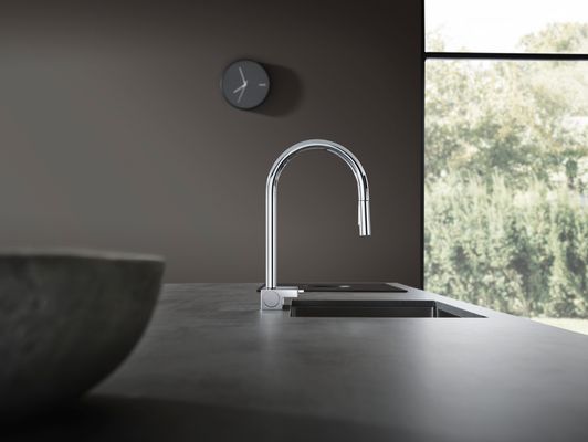 Hansgrohe Spültischmischer 170 Aquno Select M81 Ausziehbrause 3jet, 390 mm, Farbe chrom Bild 12