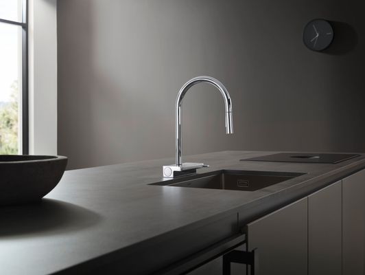 Hansgrohe Spültischmischer 170 Aquno Select M81 Ausziehbrause 3jet, 390 mm, Farbe chrom Bild 13