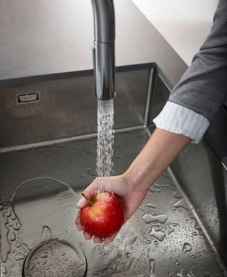 Hansgrohe Spültischmischer 170 Aquno Select M81 Ausziehbrause 3jet, 390 mm, Farbe chrom Bild 16