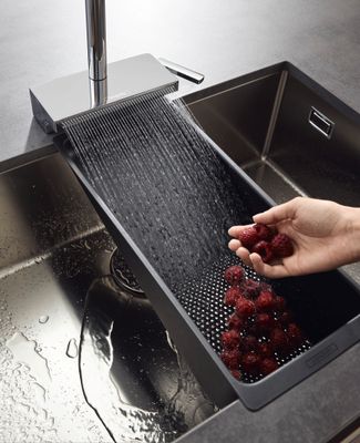 Hansgrohe Spültischmischer 170 Aquno Select M81 Ausziehbrause 3jet, 390 mm, Farbe chrom Bild 20