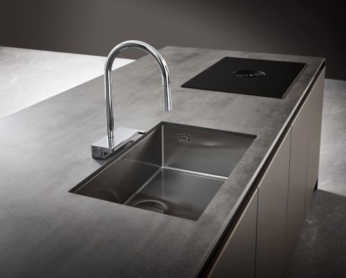 Hansgrohe Spültischmischer 170 Aquno Select M81 Ausziehbrause 3jet, 390 mm, Farbe chrom Bild 25