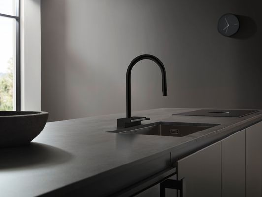 Hansgrohe Spültischmischer 170 Aquno Select M81 Ausziehbrause 3jet sBox matt, 390 mm, Farbe schwarz Bild 3