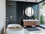 Hansgrohe Zahnputzbecher AddStoris brushed, 94 x 81 x 91 mm, Farbe bronze Bild 10