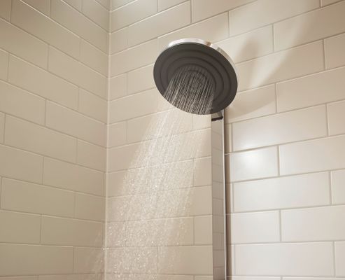 Hansgrohe Showerpipe Pulsify S 260 2-strahlig, mit AP-Brausethermostat, 1104 x 413 x 276 mm, Farbe chrom Bild 24