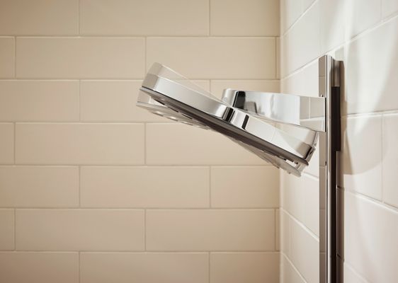 Hansgrohe Showerpipe Pulsify S 260 2-strahlig, mit AP-Brausethermostat, 1104 x 413 x 276 mm, Farbe chrom Bild 8