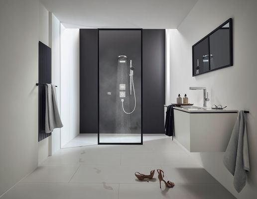 Hansgrohe Select S Brausegarnitur 105 3jet, Brausestange 90 cm, EcoSmart, Farbe chrom Bild 6