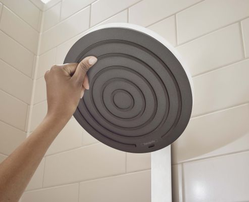 Hansgrohe Showerpipe Pulsify S 260 2jet, mit Brausethermostat Aufputz matt, 1104 x 413 x 276 mm, Farbe weiß Bild 5
