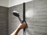 Hansgrohe Push-Schieber, für WallStoris mattschwarz, Farbe Schwarz Matt Bild 7