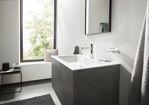 Hansgrohe Einhebel-Waschtischmischer 110, CoolStart, Push-Open, Ausladung 139 mm, Farbe chrom Bild 8