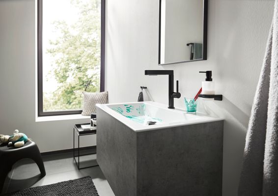 Hansgrohe Lotionspender AddStoris, 158 x 81 x 118 mm, Farbe schwarz Bild 23