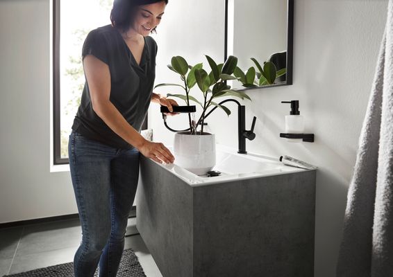 Hansgrohe Lotionspender AddStoris, 158 x 81 x 118 mm, Farbe schwarz Bild 30