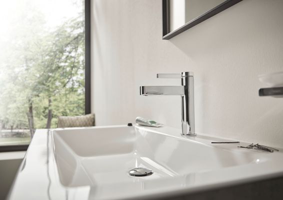 Hansgrohe Einhebel-Waschtischmischer 110, CoolStart, Push-Open, Ausladung 139 mm, Farbe chrom Bild 11