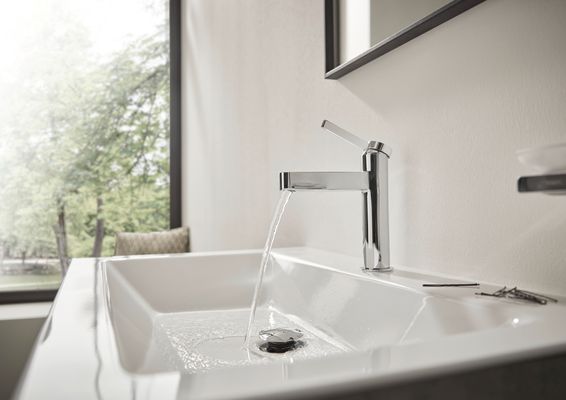 Hansgrohe Einhebel-Waschtischmischer 110, CoolStart, Push-Open, Ausladung 139 mm, Farbe chrom Bild 14