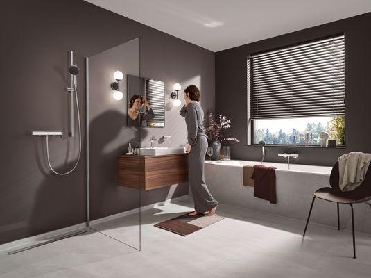 Hansgrohe Seifenschale AddStoris verchromt, 52 x 107 x 109 mm, Farbe chrom Bild 16