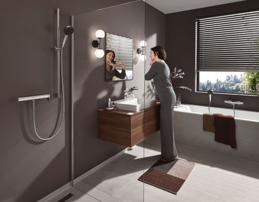 Hansgrohe Seifenschale AddStoris verchromt, 52 x 107 x 109 mm, Farbe chrom Bild 20