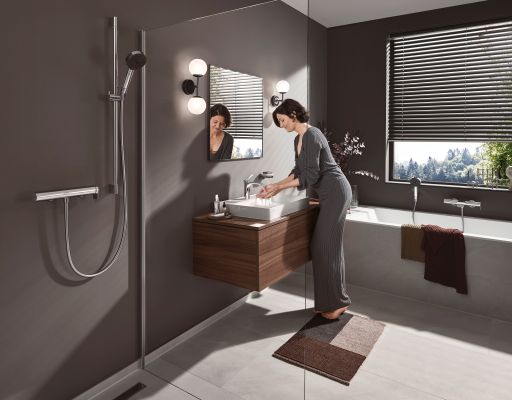 Hansgrohe Seifenschale AddStoris verchromt, 52 x 107 x 109 mm, Farbe chrom Bild 22