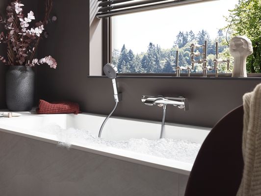 Hansgrohe Handbrause Pulsify 105 3-strahlig, Activation, verchromt, Farbe chrom Bild 30